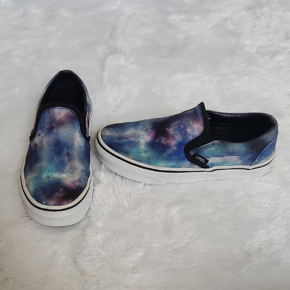 Vans Cosmic Print Slip-On Shoes - Picture 1 of 7